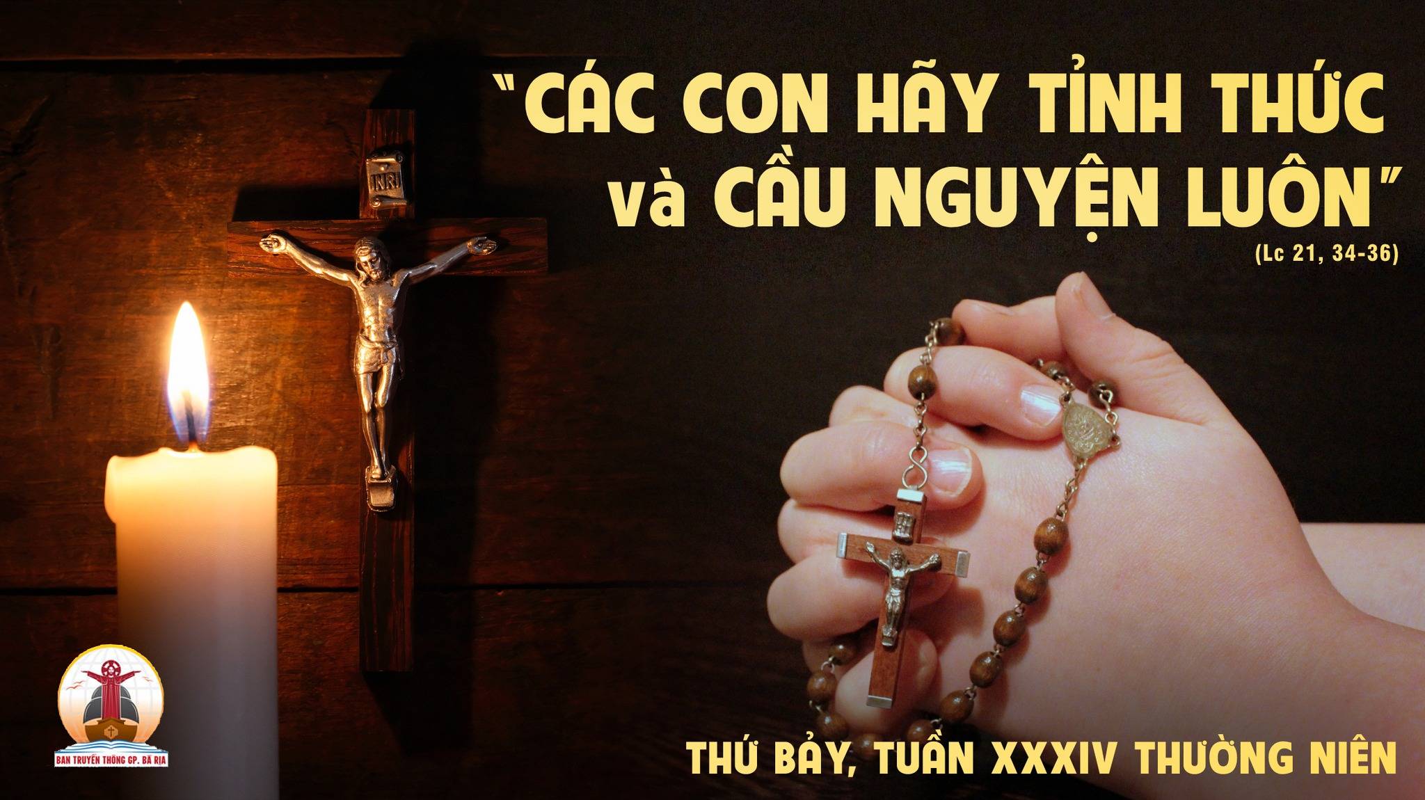02.12.2023 – Thứ Bảy Tuần XXXIV Thường Niên
