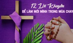 12 lời khuyên để làm mới mình trong mùa Chay Thánh
