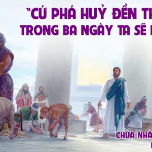 CÁC BÀI SUY NIỆM LỜI CHÚA CHÚA NHẬT III MÙA CHAY- B