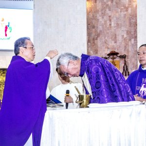 Gx. Chánh Toà: Đức cha Emmanuel cử hành Lễ Tro- Khai mạc Mùa Chay Thánh 2024