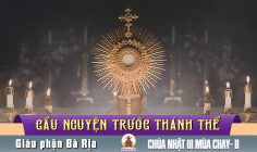 Cầu nguyện trước Thánh Thể- Ngày 03.03.2024 – Chúa Nhật III Mùa Chay B – Ga 2,13-25