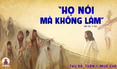 27.02.2024 – Thứ Ba Tuần II Mùa Chay