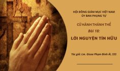 Cử hành Thánh Thể: Bài 18 – Lời nguyện tín hữu