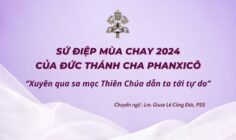Sứ điệp Mùa Chay 2024 của Đức Thánh Cha Phanxicô: Xuyên qua sa mạc, Thiên Chúa dẫn ta tới tự do