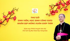 Ủy ban Giáo dục Công giáo – Thư gửi sinh viên, học sinh Công giáo nhân dịp mừng xuân Giáp Thìn