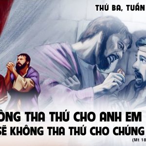 05.03.2024 – Thứ Ba Tuần III Mùa Chay