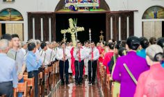 Gx. Hòa Thuận: Cử hành phụng vụ Lễ Lá 2024