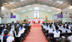 Gx. Phước Thái: Chầu Thánh Thể thay Giáo phận- Ngày 10.3.2024