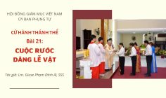 Cử hành Thánh Thể: Bài 21 – Cuộc rước dâng lễ vật