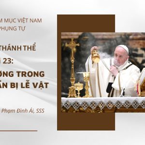 Cử hành Thánh Thể: Bài 23 – Xông hương trong phần chuẩn bị lễ vật