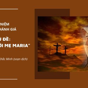Suy niệm Đàng Thánh Giá với chủ đề: “Cùng đi với Mẹ Maria”