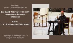 Suy niệm tĩnh tâm Giáo triều Roma Mùa Chay 2024: Bài 1 – Ta là bánh trường sinh