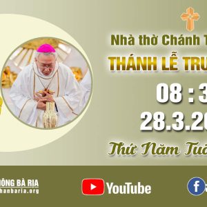 Thông báo: Giáo phận Bà Rịa: Thánh lễ Truyền Dầu – 2024