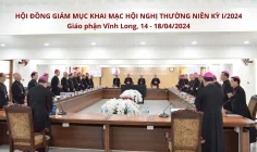 Hội đồng Giám mục khai mạc Hội nghị thường niên kỳ I/2024