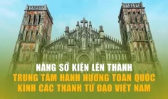 Nâng Sở Kiện thành Trung tâm Hành hương toàn quốc kính Các Thánh Tử Đạo Việt Nam