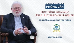 VIDEO: Phỏng vấn Đức Tổng Giám mục Paul Richard Gallagher, Bộ trưởng Ngoại giao Tòa Thánh