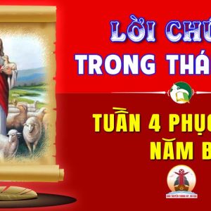 Lời Chúa trong thánh lễ Tuần 4 Phục sinh – Năm B