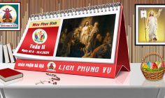 Lịch Phụng vụ từ ngày 07.4.2024 đến 14.4.2024