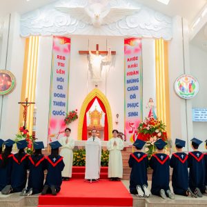 Gx. Phước Tỉnh: Lễ Tuyên hứa Vào Đời và Phong nhậm Giáo Lý viên – 07.4.2024