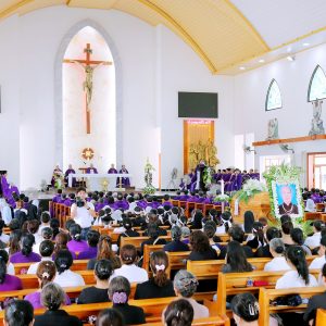Gx. Láng Cát: Thánh lễ an táng Bà cố Maria Lưu Thị Thơm – ngày 24.4.2024