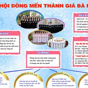 Hội Dòng Mến Thánh Giá Bà Rịa giới thiệu ơn gọi