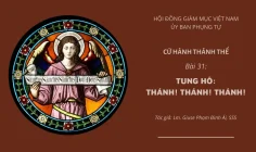 Cử hành Thánh Thể: Bài 31 – Tung hô: Thánh! Thánh! Thánh!