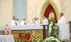Gx. Lam Sơn: Thánh lễ tạ ơn mừng Kim khánh Linh mục của Cha cố Giuse Nguyễn Văn Hậu