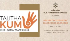 Diễn từ Đức Thánh Cha gửi Đại hội Mạng lưới “Talitha Kum” quốc tế năm 2024
