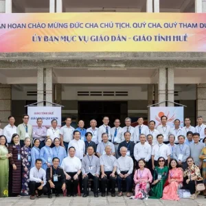 Buổi thường huấn của Ủy ban Giáo dân Giáo tỉnh Huế từ ngày 9-10/5/2024