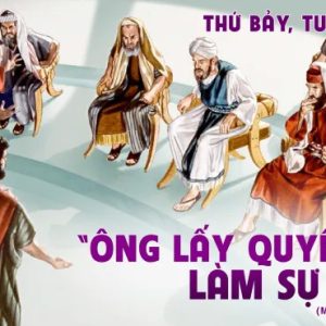 01.06.2024 – Thứ Bảy Tuần VIII Thường Niên
