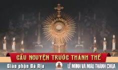 Cầu nguyện trước Thánh Thể- Ngày 02.6.2024 – Lễ Mình Máu Chúa Kitô B – Mc 14,12-16.22-26