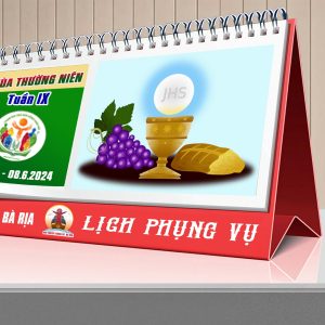 Lịch Phụng vụ từ ngày 02.6.2024 đến 09.6.2024