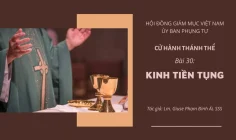 Cử hành Thánh Thể: Bài 30 – Kinh Tiền Tụng