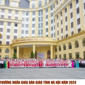 Khóa thường huấn giáo dân Giáo tỉnh Hà Nội năm 2024