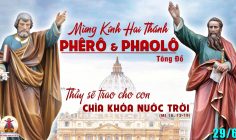 29.06.2024 – Thứ Bảy Tuần XII Thường Niên: Thánh Phêrô Và Thánh Phaolô, Tông Đồ