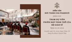 Diễn văn Đức Thánh Cha dành cho tham dự viên phiên họp toàn thể của Bộ Giáo Sĩ năm