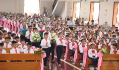 Gx. Láng Cát: 182 thiếu nhi Rước Lễ Lần Đầu- Ngày 02.6.2024