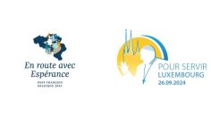 Logo và khẩu hiệu chuyến tông du của Đức Thánh Cha tới Luxembourg và Bỉ