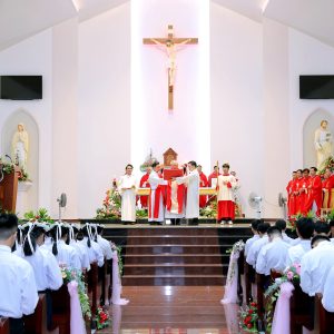 Gx. Long Kiên: Thánh lễ ban Bí tích Thêm Sức – Ngày 09.7.2024