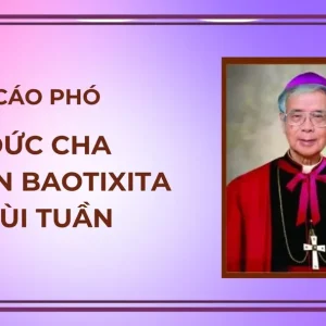 Cáo phó Đức cha Gioan Baotixita Bùi Tuần