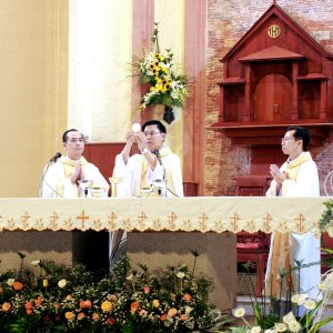 Gx. Phú Hà: Thánh lễ kỷ niệm 10 năm hồng ân linh mục của Cha Chánh xứ- Ngày 03.7.2024