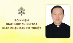 Bổ nhiệm Giám mục Chính tòa Giáo phận Ban Mê Thuột