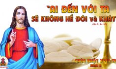 CÁC BÀI SUY NIỆM LỜI CHÚA CHÚA NHẬT XVIII THƯỜNG NIÊN-B