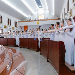 Giáo xứ Chánh Tòa:  Thánh lễ Tuyên hứa Bao Đồng – Ngày 28.7.2024