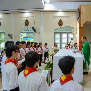 Giáo điểm Phước An: Lễ Tuyên hứa Vào Đời và tổng kết năm học Giáo lý – Ngày 30.6.2024