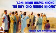 11.07.2024 – Thứ Năm Tuần XIV Thường Niên