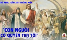 04.07.2024 – Thứ Năm Tuần XIII Thường Niên