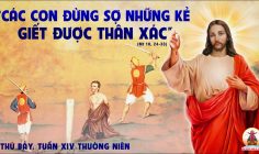 13.07.2024 – Thứ Bảy Tuần XIV Thường Niên