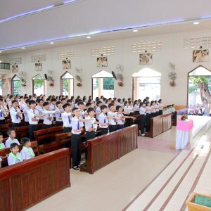 Gx. Phước Bình: Thánh lễ Rước lễ Bao Đồng và Tổng kết năm học giáo lý – 30.6.2024