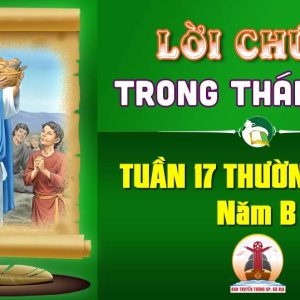 Lời Chúa trong thánh lễ Tuần 17 Thường niên – Năm B